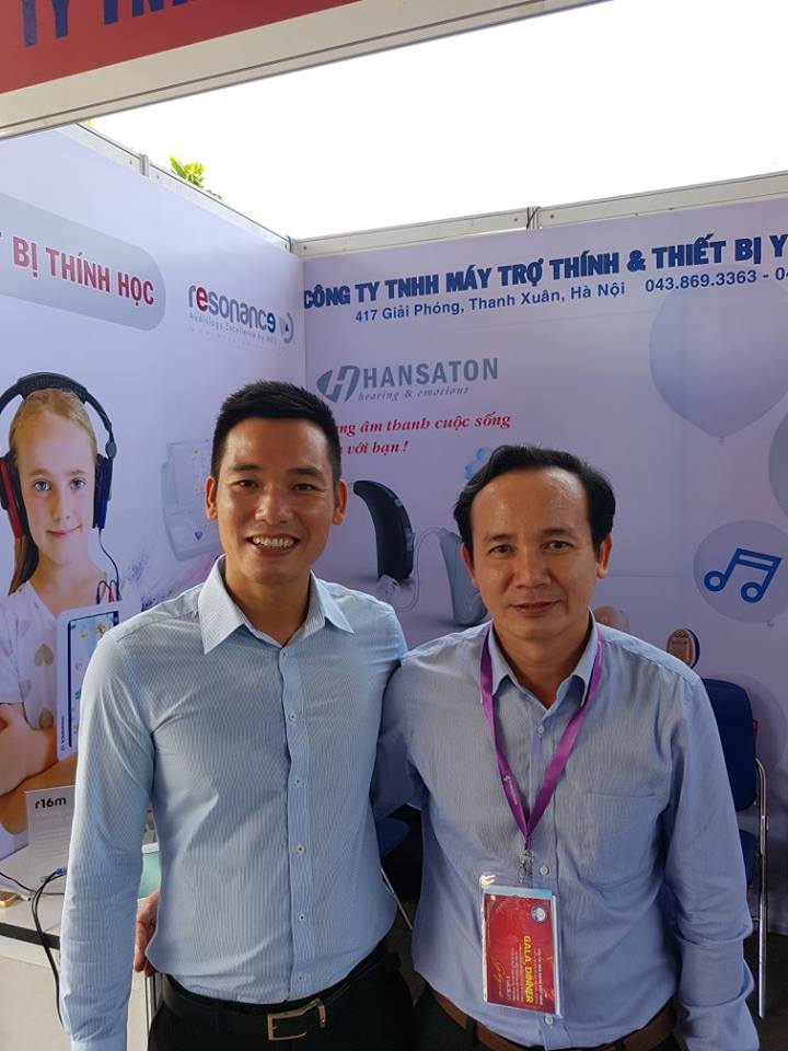 Thiên Đức tại hội nghị Tai Mũi Họng toàn quốc Đà Nẵng 2016