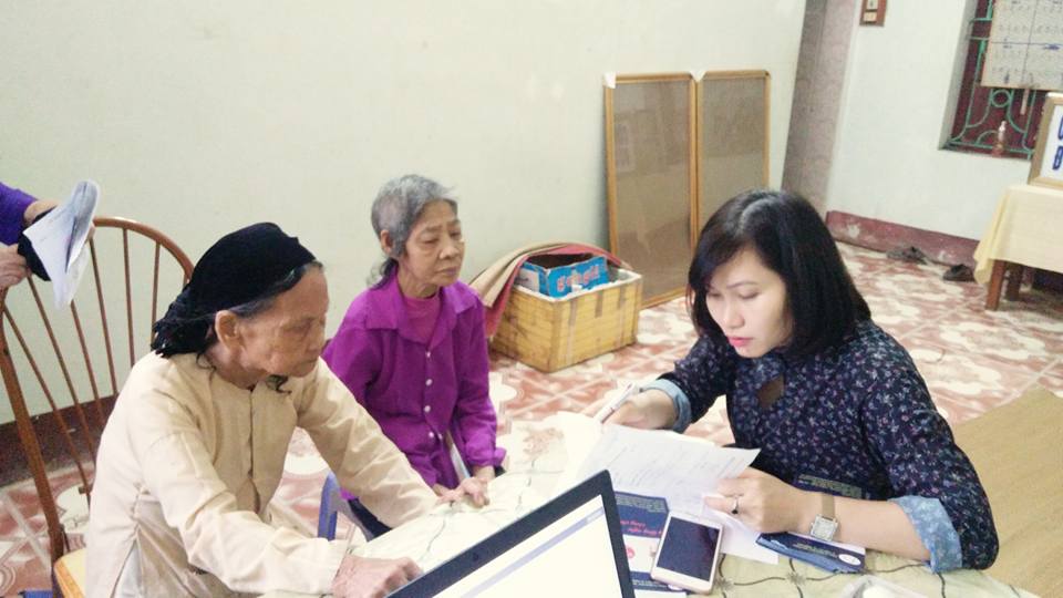 Trợ thính Thiên Đức thiện nguyện tại giáo xứ Đồng Chương - Tuyên Quang tháng 5-2018