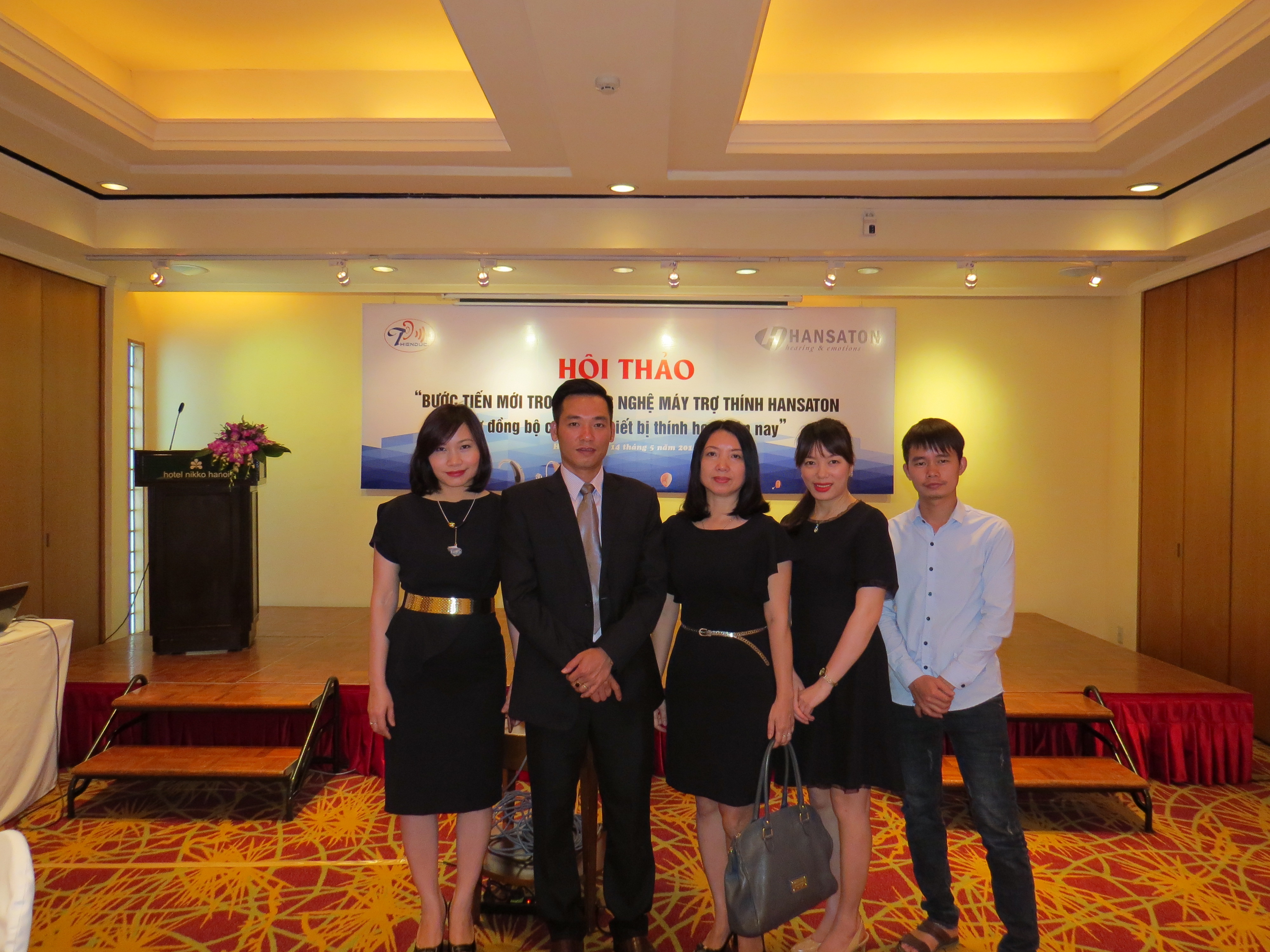 Hội thảo Trợ thính Thiên Đức tháng 5-2016 tại khách sạn Nikko Hà Nội