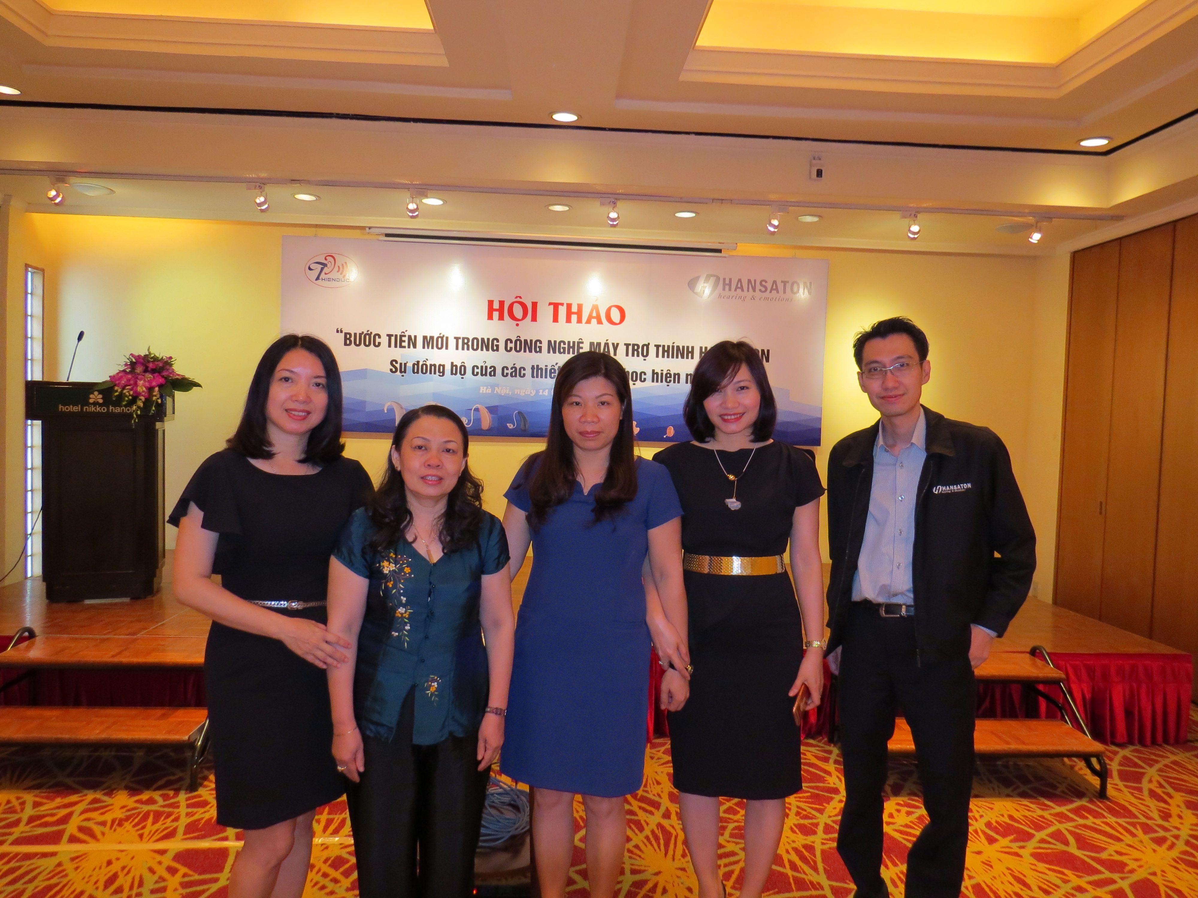 Hội thảo Trợ thính Thiên Đức tháng 5-2016 tại khách sạn Nikko Hà Nội